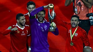 لاعبو نادي الأهلي المصري