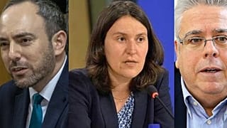 Sergey Logodinsky, Kati Piri ve Nacho Sanchez Amor
