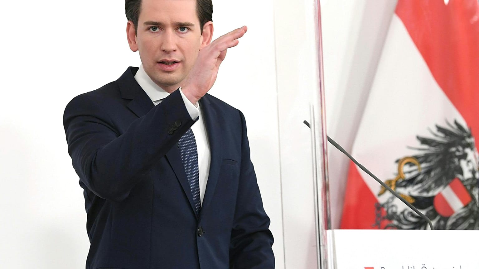 Österreichischer Bundeskanzler Sebastian Kurz