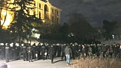 Polis Boğaziçi Üniversitesi'ne girdi
