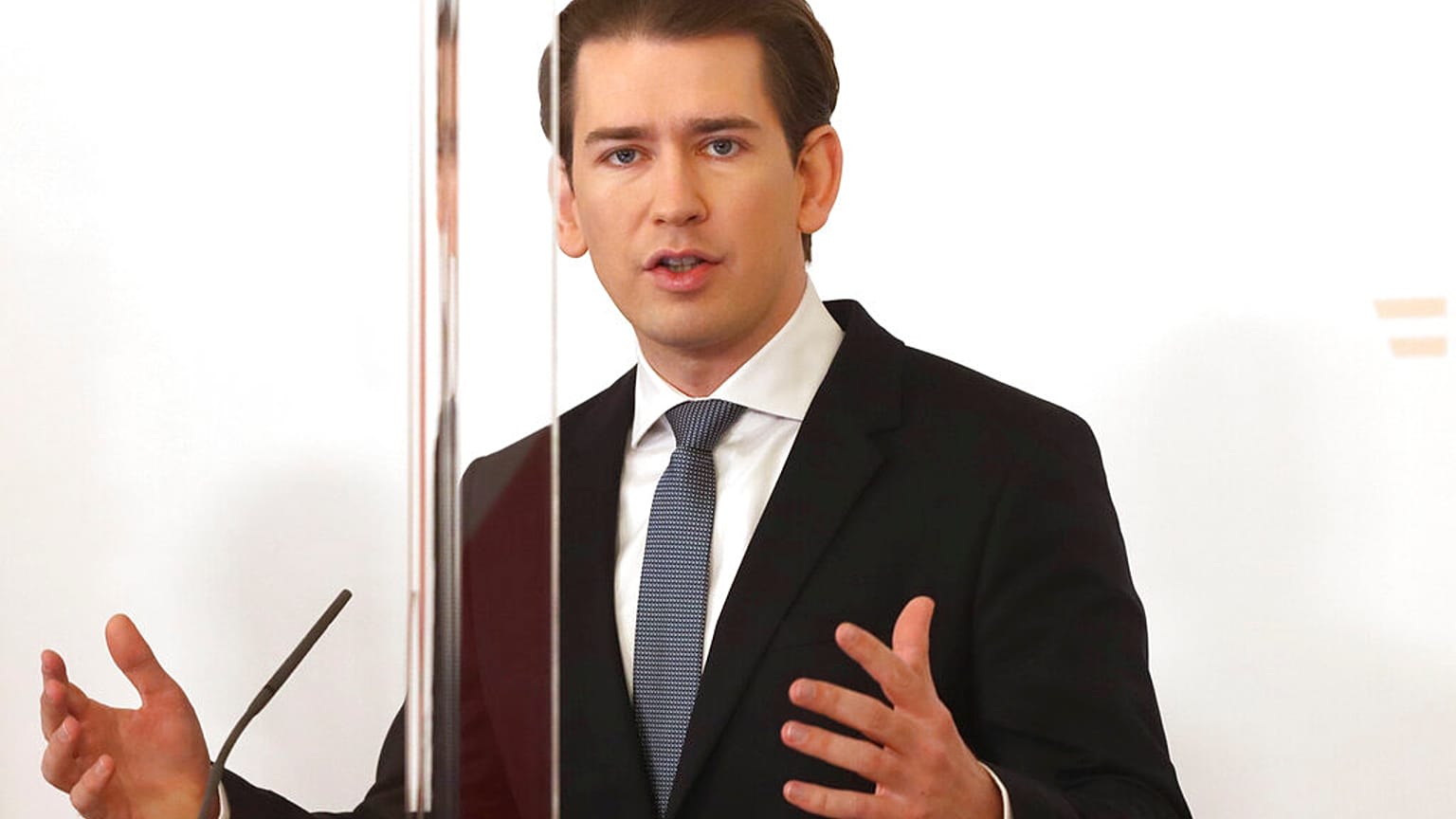 Le chancelier Sebastian Kurz