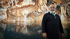 Henri Cosquer, explorador que descobriu a gruta Cosquer em 1985
