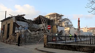 Λευκωσία, Κύπρος, παράνομη κατεδάφιση διατηρητέων κτιρίων