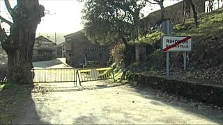 Grenzübergang Rihonor de Castilla und Río de Onor 