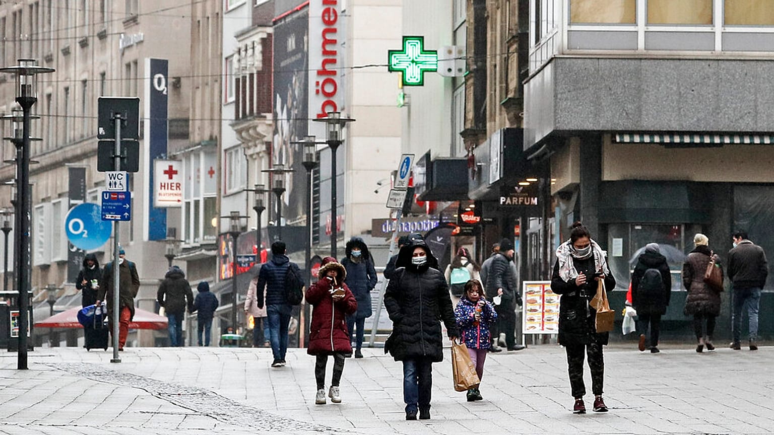 In Essen Anfang Februar 2021