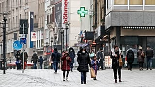 In Essen Anfang Februar 2021
