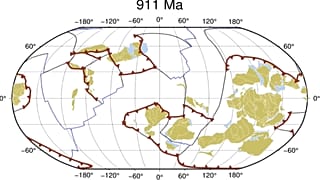 New study reconstructs shift of Earth's tectonic plates