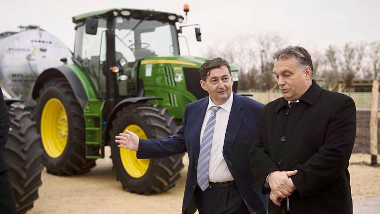 Orbán Viktor és Mészáros Lőrinc 2014-ben