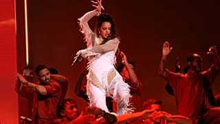 Rosalia actuando en los Grammy Awards, Los Angeles, EEUU 26/1/2020