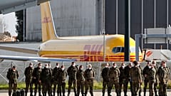 Medizinisches Team der Bundeswehr als Corona-Nothilfe in Lissabon