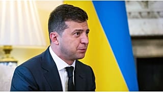الرئيس الأوكراني فولوديمير زيلينسكي