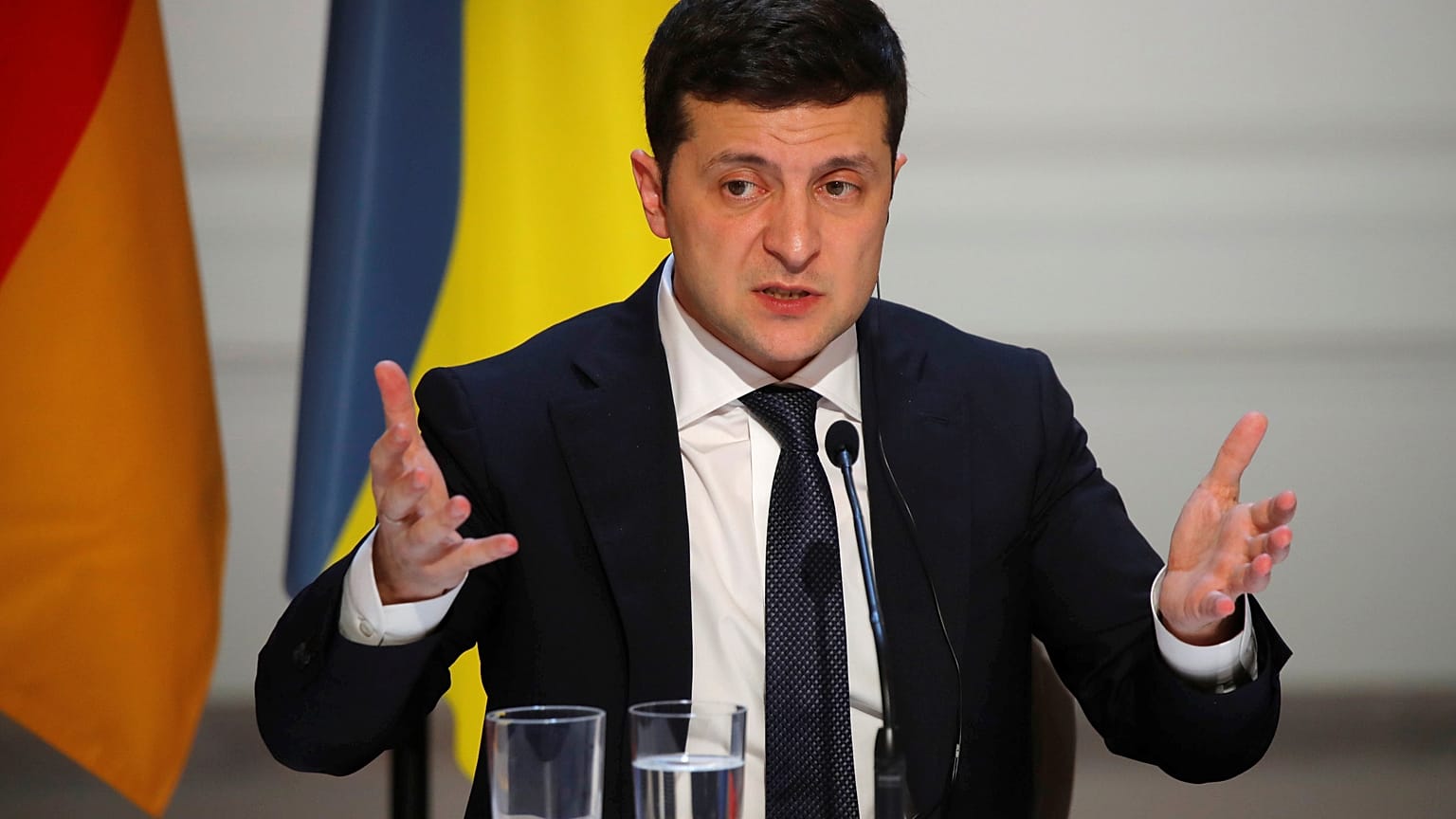 Der ukrainische Präsident Volodymyr Zelenskiy