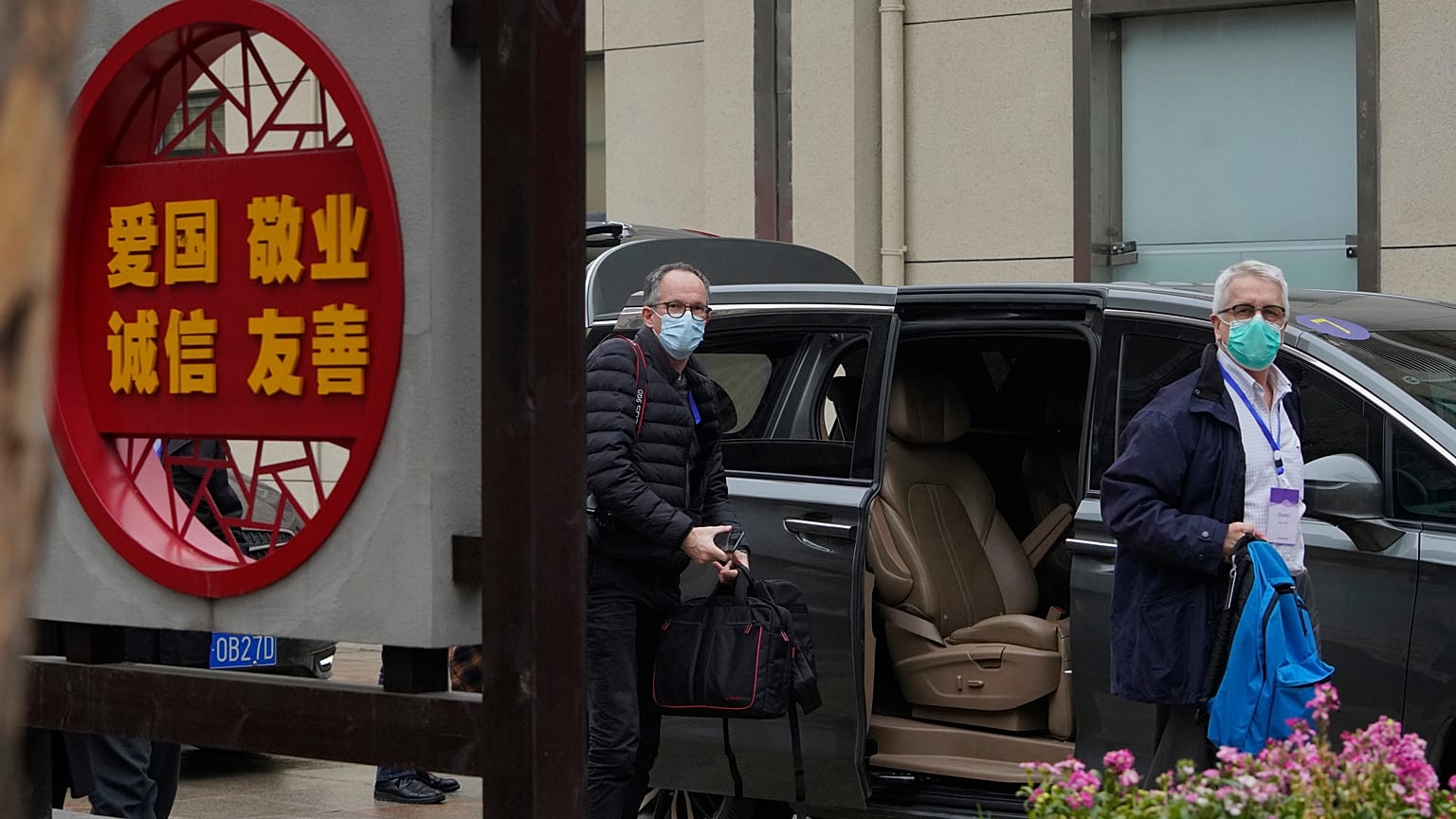 Virus Outbreak China WHO Mission