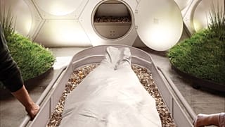 Once the body is turned into compost, family and friends are encouraged to take some or all of the soil to use in their own gardens.