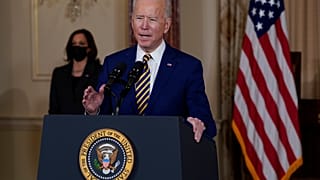 ABD Başkanı Biden Dışişleri Bakanlığı'nda bir konuşma yaptı