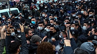 Kadıköy'de Boğaziçi Üniversitesi eylemi