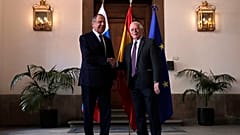 Serguéi Lavrov y Josep Borrell en una foto de archivo