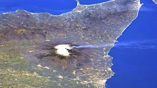La foto scattata dall'astronauta giapponese Noguchi Soichi dall'ISS