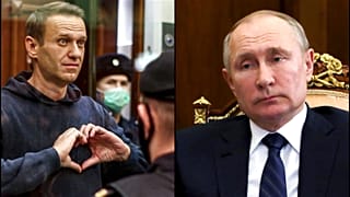 Aleksey Navalny (solda), Rusya Devlet Başkanı Vladimir Putin'in (sağda) en güçlü rakibi olarak görülüyor.