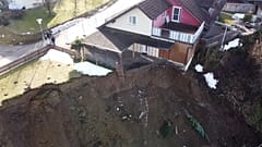 Erdrutsch im Allgäu: Zwei Wohnhäuser in Wangen evakuiert