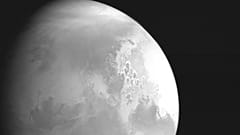 Çin'in Tienvın-1 uydusunun Mars görüntüsü