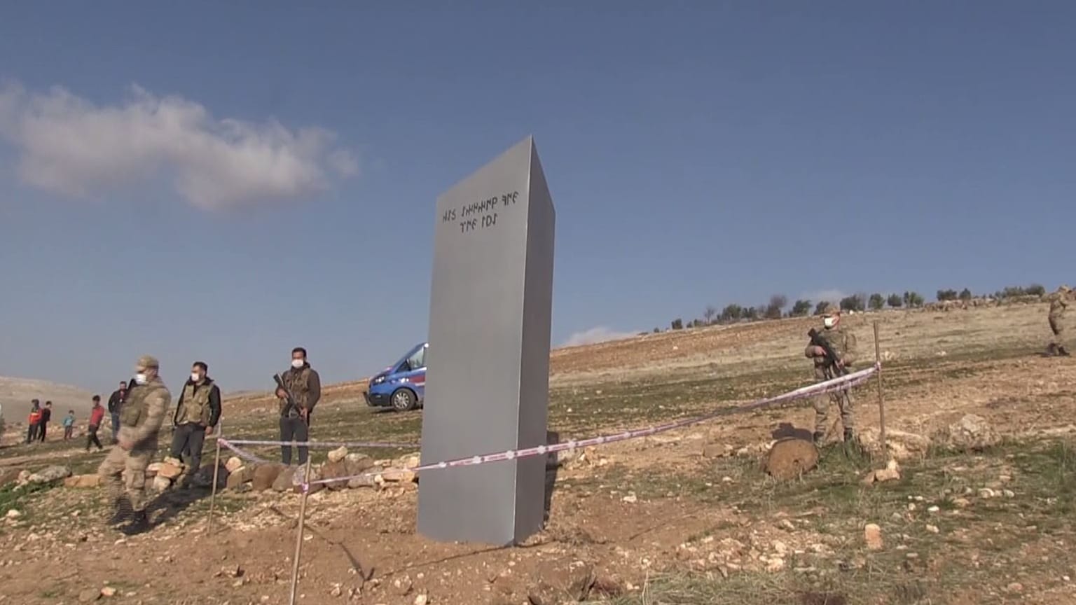 Göbeklitepe'de metal blok