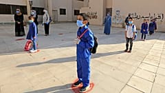 تلاميذ في مدرسة أردنية