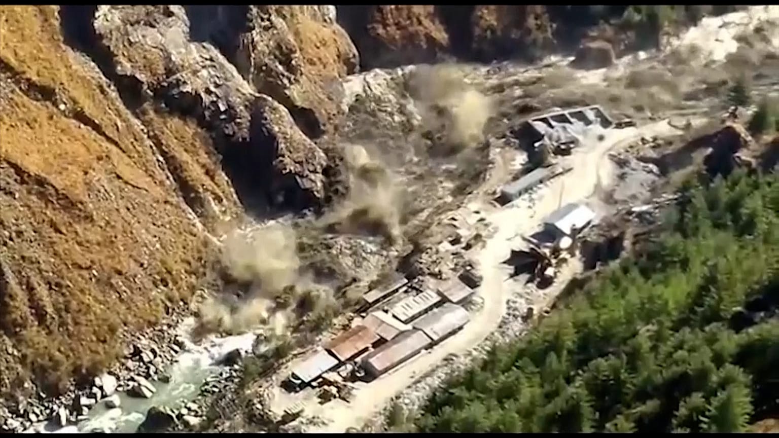 India Glacier burst