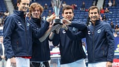 Россияне разгромили итальянцев в финале Кубка ATP