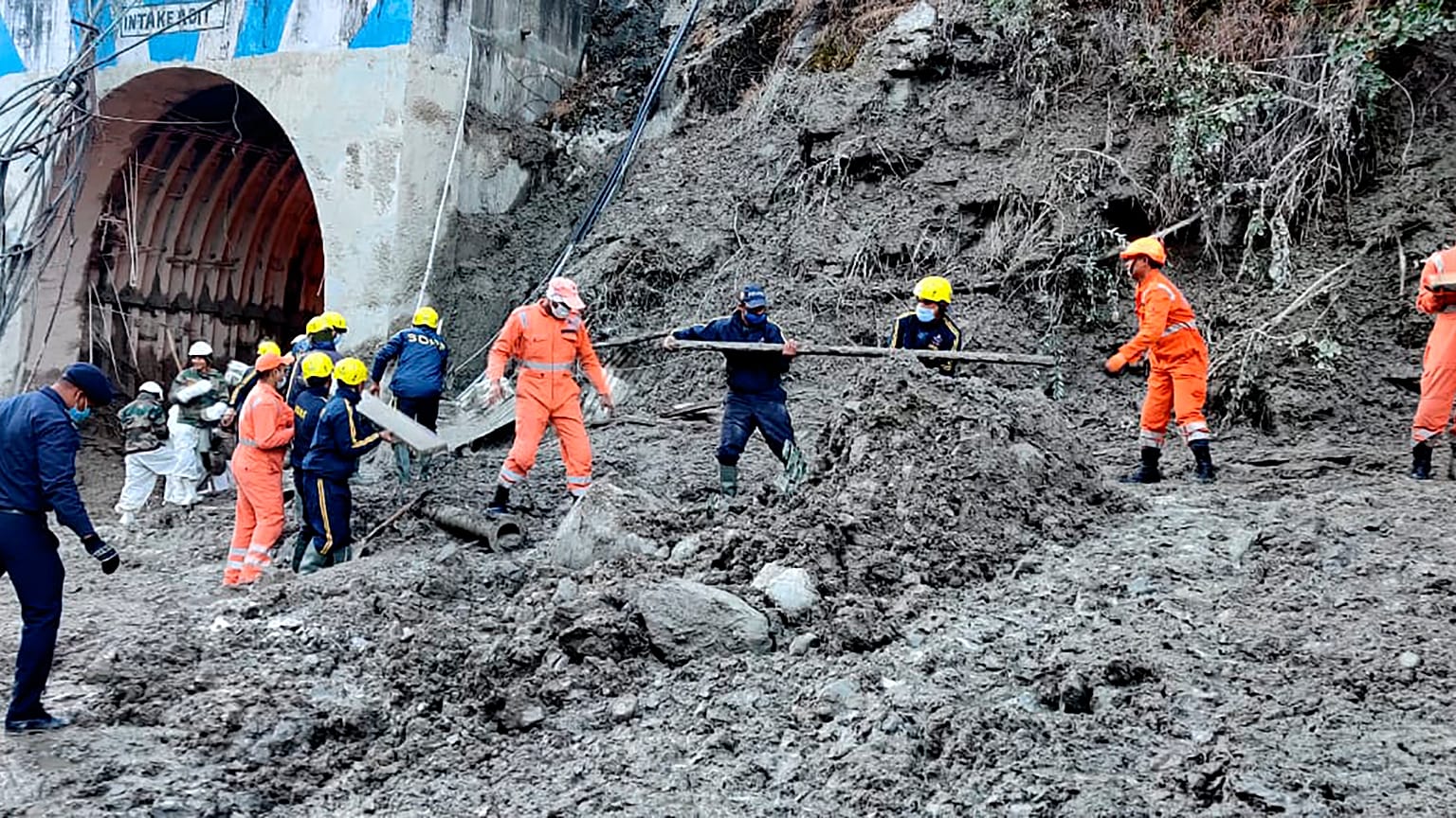 India Glacier Flooding