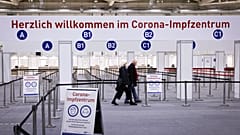 Impfzentrum in Hamburg