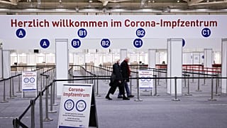 Impfzentrum in Hamburg