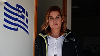 Greek Olympic sailing champion Sofia Bekatorou
