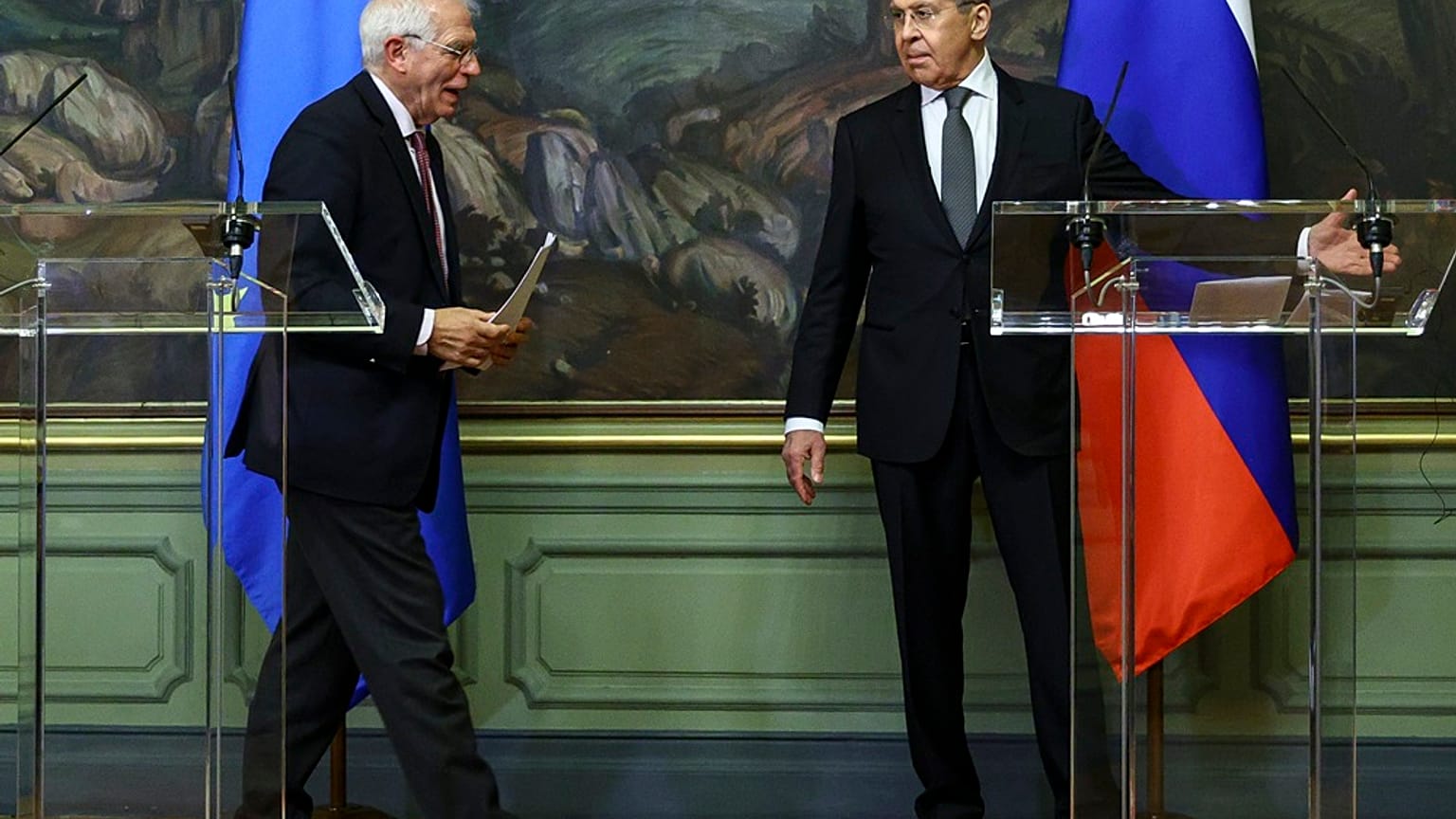 Borrell criticato per una performance "umuliante" a Mosca