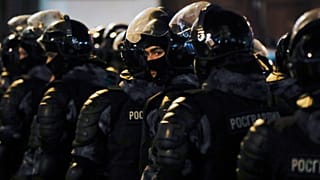 Росгвардия на Красной площади в Москве