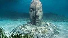 There are six monumental three dimensional portraits, each over two metres in height.@jasondecairestaylorwww.underwatersculpture.com