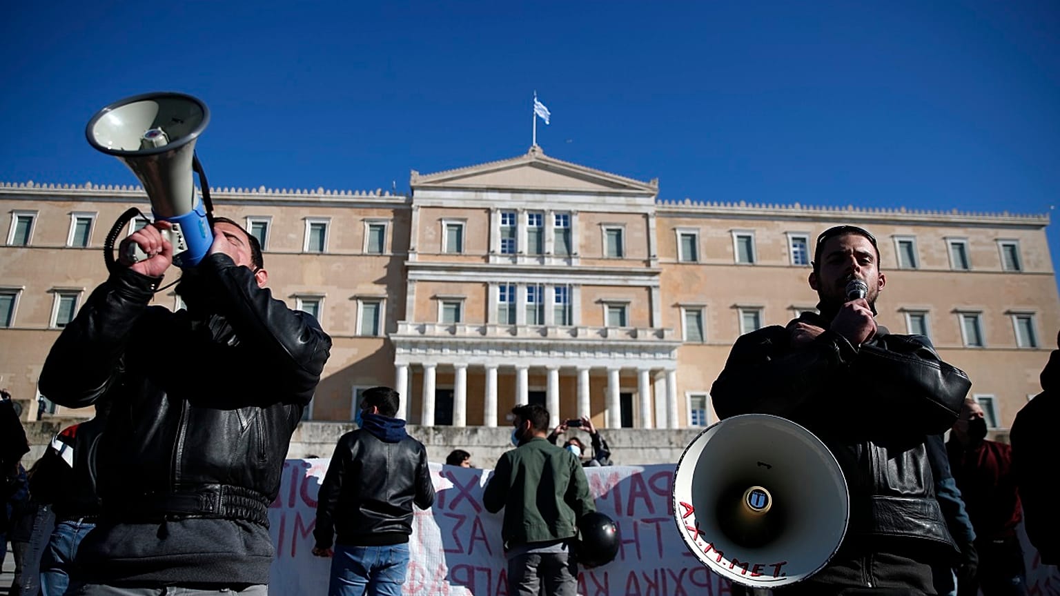 Στιγμιότυπο από προηγούμενο πανεκπαιδευτικό συλλαλητήριο