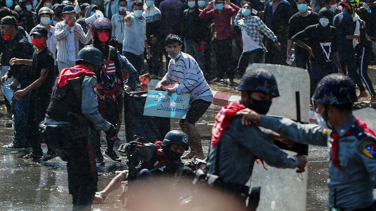 Myanmar protest