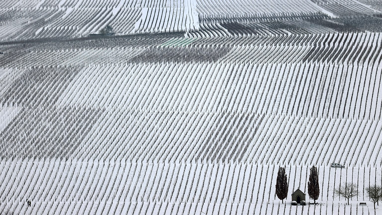 Winter in Deutschland. 