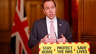 Matt Hancock, min. da Saúde britânico