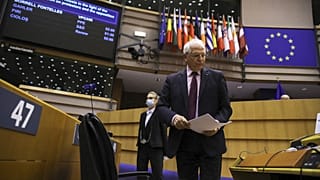 Ende einer Dienstfahrt - weiter scharfe Kritik an Borrell