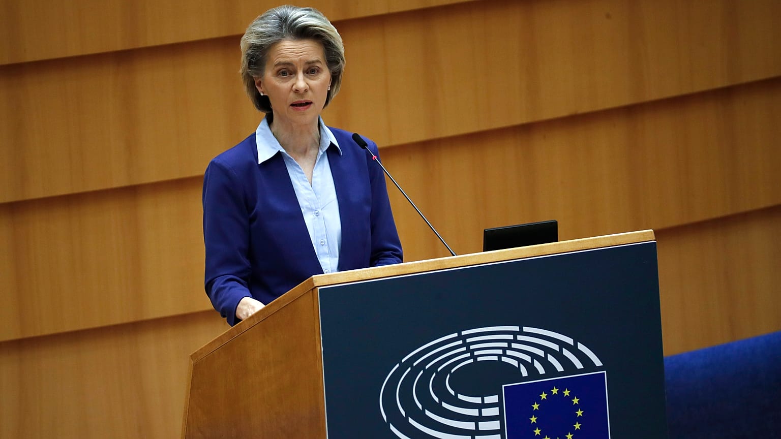 η Πρόεδρος της Κομισιόν Ούρσουλα Φον Ντερ Λάιεν