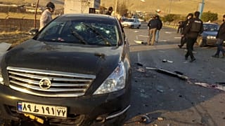 خودرو محسن فخریزاده پس از ترور