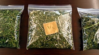 Des sachets de CBD en vente libre