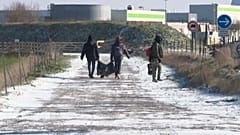 Migrants in Calais
