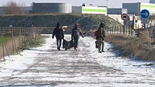 Migrants in Calais