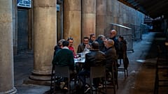 Restaurante en Barcelona. 23/11/2020 