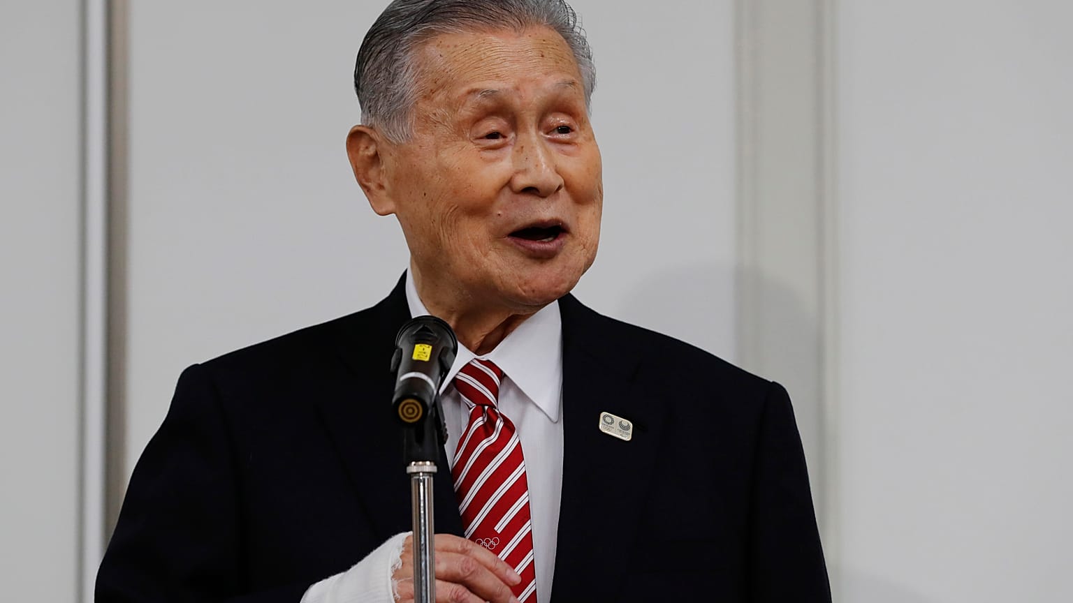 Tokyo Olimpiyatları ve Paralimpik Oyunları Organizasyon Komitesi Başkanı Yoşiro Mori