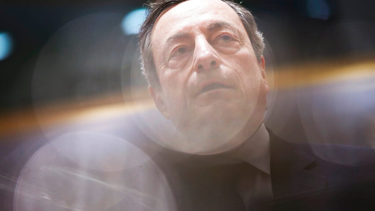 European Central Bank President Mario Draghi arrives to a meeting of Eurogroup Finance Ministers at the European Council headquarters in Brussels, Monday, Feb. 11, 2019