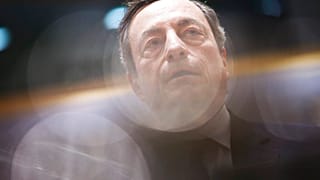 European Central Bank President Mario Draghi arrives to a meeting of Eurogroup Finance Ministers at the European Council headquarters in Brussels, Monday, Feb. 11, 2019